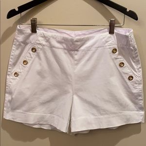 White Lilly Pulitzer Sailor Shorts